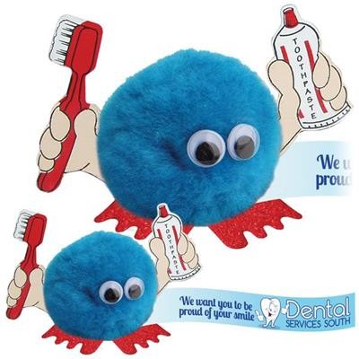Picture of TOOTHBRUSH HANDHOLDER LOGO BUG with Full Colour Printed Ribbon