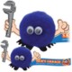 Picture of WRENCH HANDHOLDER LOGO BUG with Full Colour Printed Ribbon