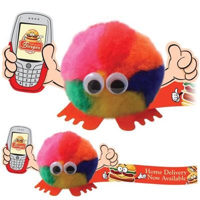 Picture of MOBILE PHONE HANDHOLDER LOGO BUG with Full Colour Printed Ribbon