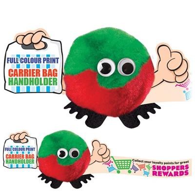 Picture of SHOPPER TOTE BAG HANDHOLDER LOGO BUG with Full Colour Printed Ribbon