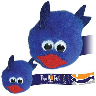 Picture of FISH LOGO BUG with Full Colour Printed Ribbon