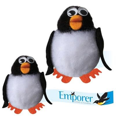 Picture of PENGUIN LOGO BUG with Full Colour Printed Ribbon