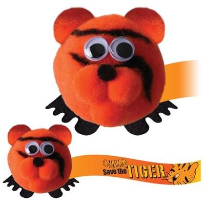 Picture of TIGER LOGO BUG with Full Colour Printed Ribbon