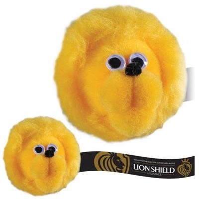 Picture of LION LOGO BUG with Full Colour Printed Ribbon