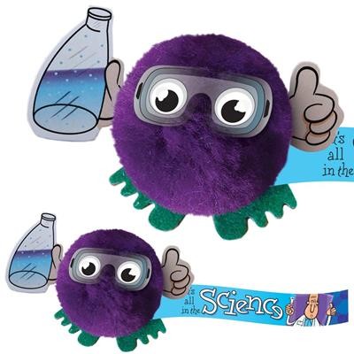 Picture of SCIENTIST LOGO BUG with Full Colour Printed Ribbon