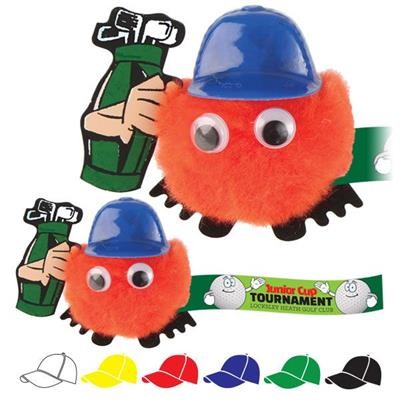 Picture of GOLFER GOLF LOGO BUG with Full Colour Printed Ribbon