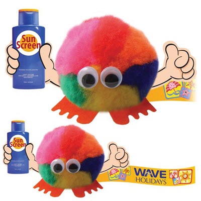 Picture of SUN SCREEN HANDHOLDER LOGOBUG