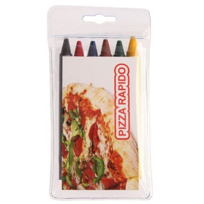 Picture of CRAYON PACK with Full Colour Printed Insert