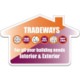 Picture of BUNGALOW SHAPE FRIDGE MAGNET