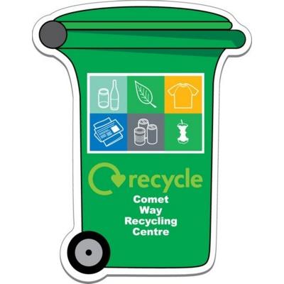 Picture of WHEELIE BIN SHAPE FRIDGE MAGNET