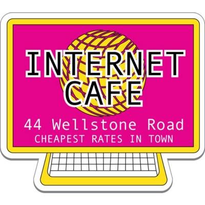 Picture of COMPUTER SHAPE FRIDGE MAGNET