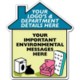 Picture of HOUSE SHAPE FRIDGE MAGNET
