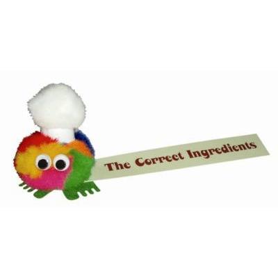 Picture of CHEF HAT LOGO BUG with Printed Ribbon