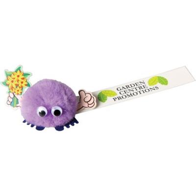 Picture of BUNCH OF FLOWERS HANDHOLDER LOGO BUG with Full Colour Printed Ribbon