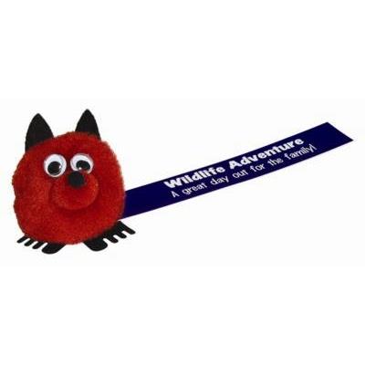 Picture of FOX LOGO BUG with Full Colour Printed Ribbon