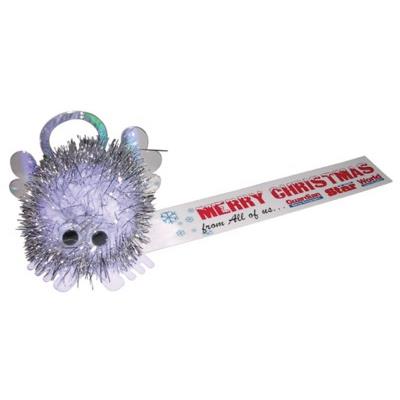 Picture of CHRISTMAS GLITTER ANGEL LOGO BUG