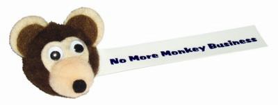 Picture of MONKEY LOGO BUG with Full Colour Printed Ribbon.