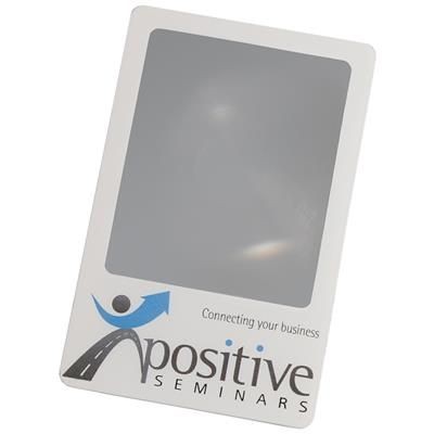 Picture of MAGNIFIER CARD in White.