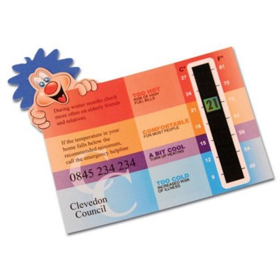 Picture of POSTIE THERMOMETER GAUGE CARDS