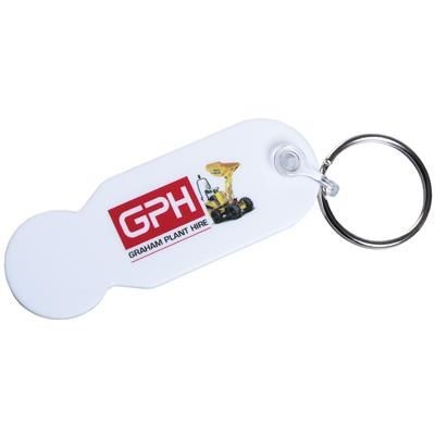 Picture of TROLLEY COIN KEYRING