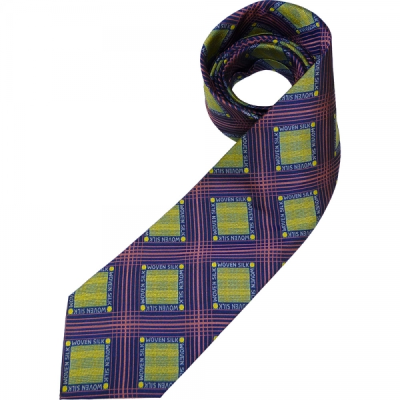 WOVEN SILK TIE