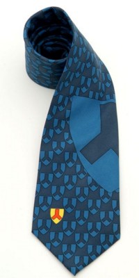 Picture of PRINTED POLYESTER TIE with Bespoke Desgin & Executive Finish