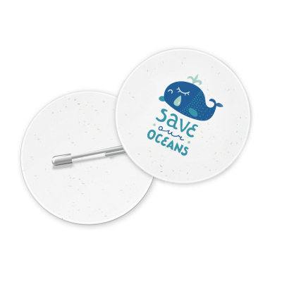 Picture of SEEDED PAPER BUTTON BADGES