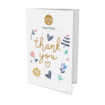 Picture of SEEDED PAPER GREETING CARDS A6