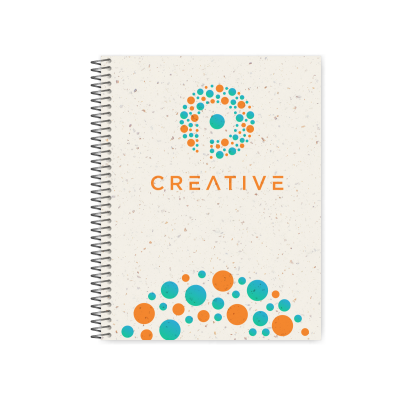 Picture of SEEDED PAPER NOTEPADS A5