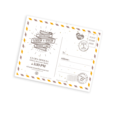Picture of SEEDED PAPER POSTCARDS A5 (1PP).
