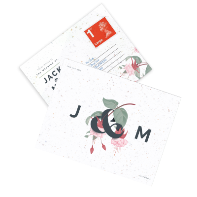 Picture of SEEDED PAPER POSTCARDS A5 (2PP)