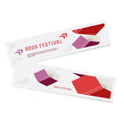 Picture of SEEDED PAPER SMALL BOOKMARKS (2PP)