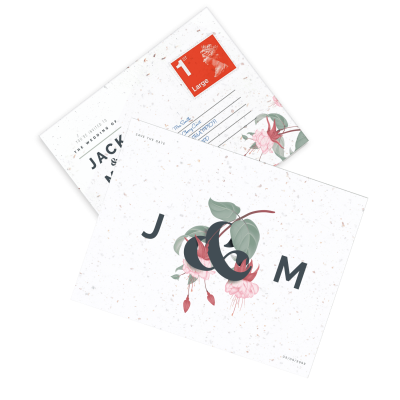Picture of SEEDED PAPER POSTCARDS A5 (2PP)