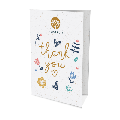 Picture of SEEDED PAPER GREETING CARDS A6