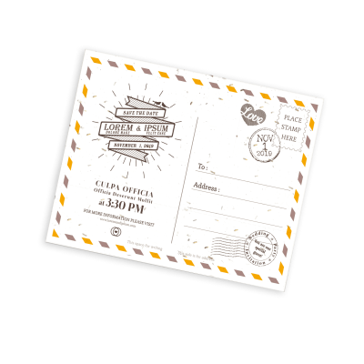 Picture of SEEDED PAPER POSTCARDS A5 (1PP)