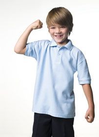 Picture of JERZEES CHILDRENS PIQUE POLO SHIRT