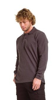 Picture of JERZEES LONG SLEEVE PIQUE POLO SHIRT