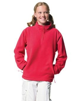Picture of JERZEES CHILDRENS ZIP NECK OUTDOOR FLEECE