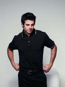 Picture of HENBURY CONTRAST TIPPED POLO SHIRT