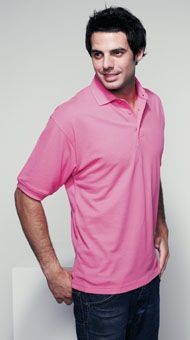 Picture of HENBURY HEAVY PIQUE POLO SHIRT