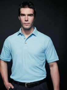 Picture of HENBURY DEFINITIVE HEAVY PIQUE POLO SHIRT