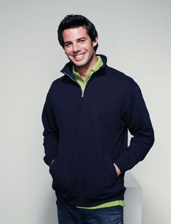 Picture of HENBURY ZIP NECK SWEATSHIRT