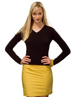 Picture of HANES LADIES V NECK JUMPER
