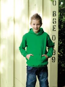 Picture of AWDIS CHILDRENS HOODED HOODY SWEATSHIRT