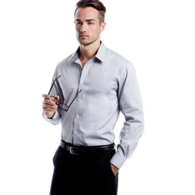 Picture of KUSTOM KIT LONG SLEEVE CONTRAST OXFORD SHIRT