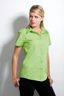 Picture of KUSTOM KIT LADIES SHORT SLEEVE WORKFORCE SHIRT
