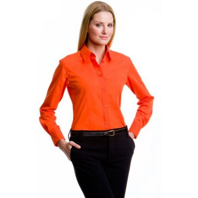 Picture of KUSTOM KIT LADIES LONG SLEEVE WORKFORCE SHIRT