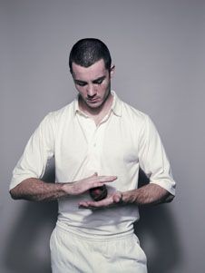 Picture of FINDEN & HALES THREE QUARTER SLEEVE CRICKET SHIRT