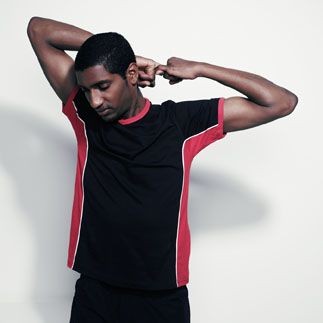 Picture of FINDEN & HALES PANEL TEE SHIRT