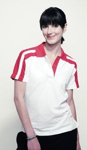 Picture of FINDEN & HALES LADIES RACING PIQUE POLO SHIRT